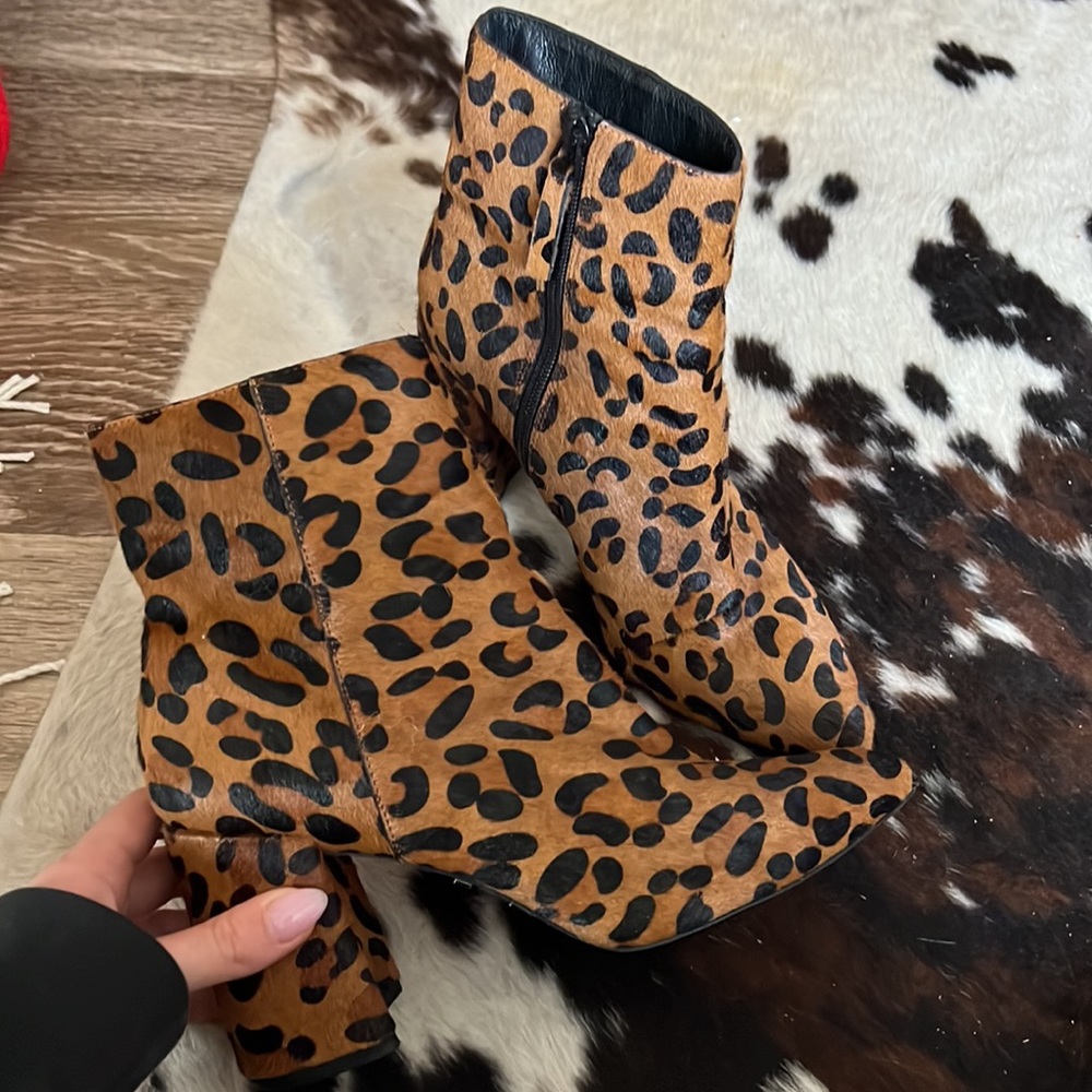like leopard print boots